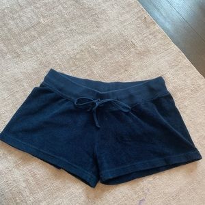 Navy Hard Tail terry shorts, XL